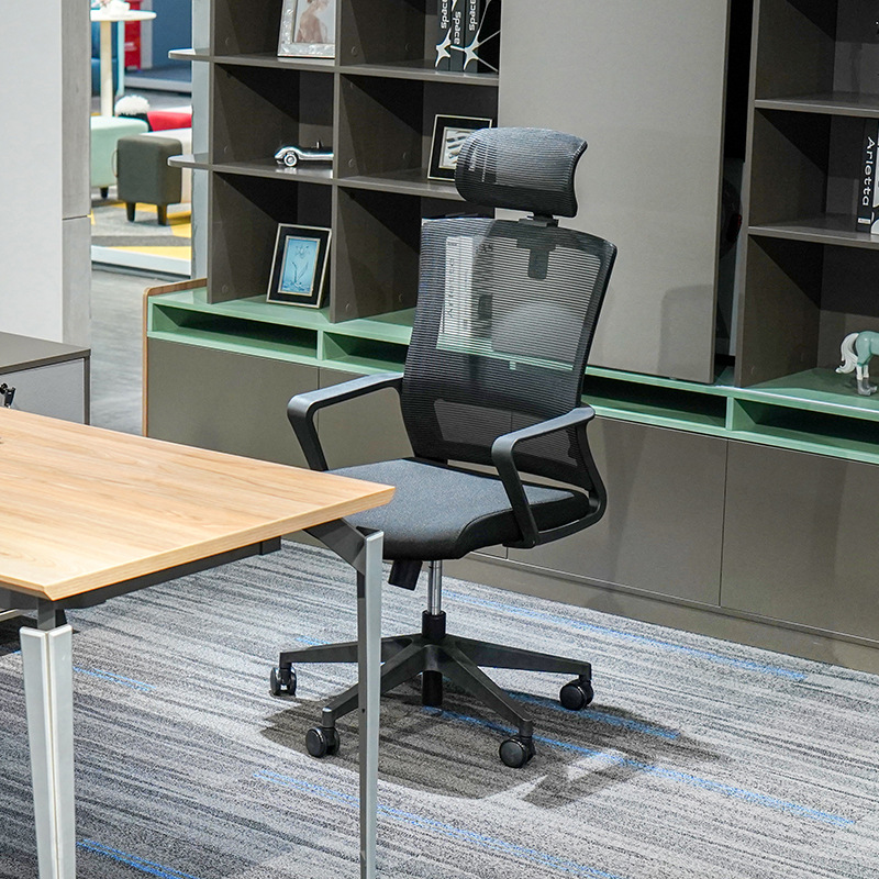 Model BGY001 Hurtownia ergonomicznego krzesła siatkowego - Oddychający zakrzywiony tył o wysokości-Regulowane ramiona donauki, biura i długich sesji siedzących